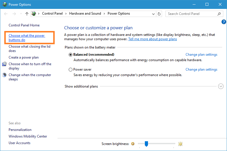 Cara Menampilkan Opsi Hibernate pada Power Menu Windows 10