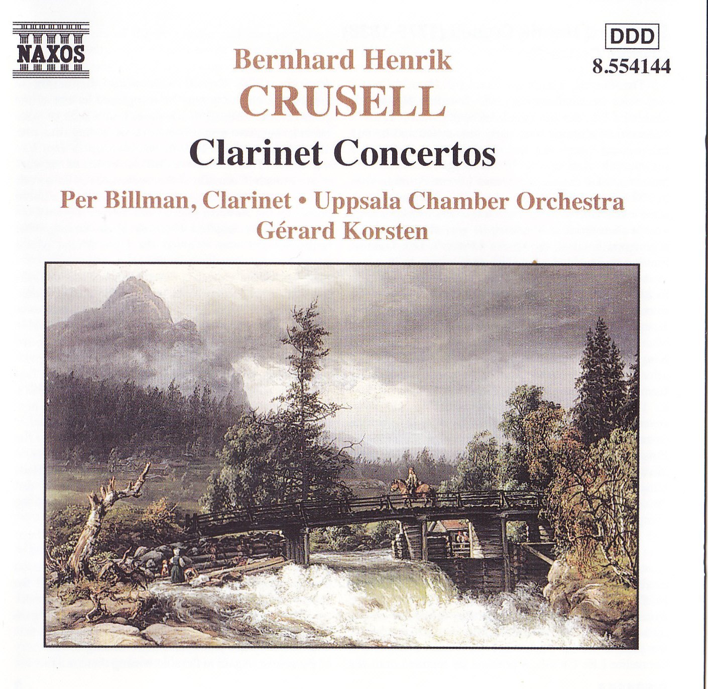 Sentidos Bernhard Henrik Crusell. Conciertos para Gérard