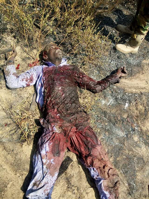 Photos: Boko Haram terrorists meet their waterloo in the hands of Civilian JTF in Borno 151 Photos: Boko Haram terrorists meet their waterloo in the hands of Civilian JTF in Borno