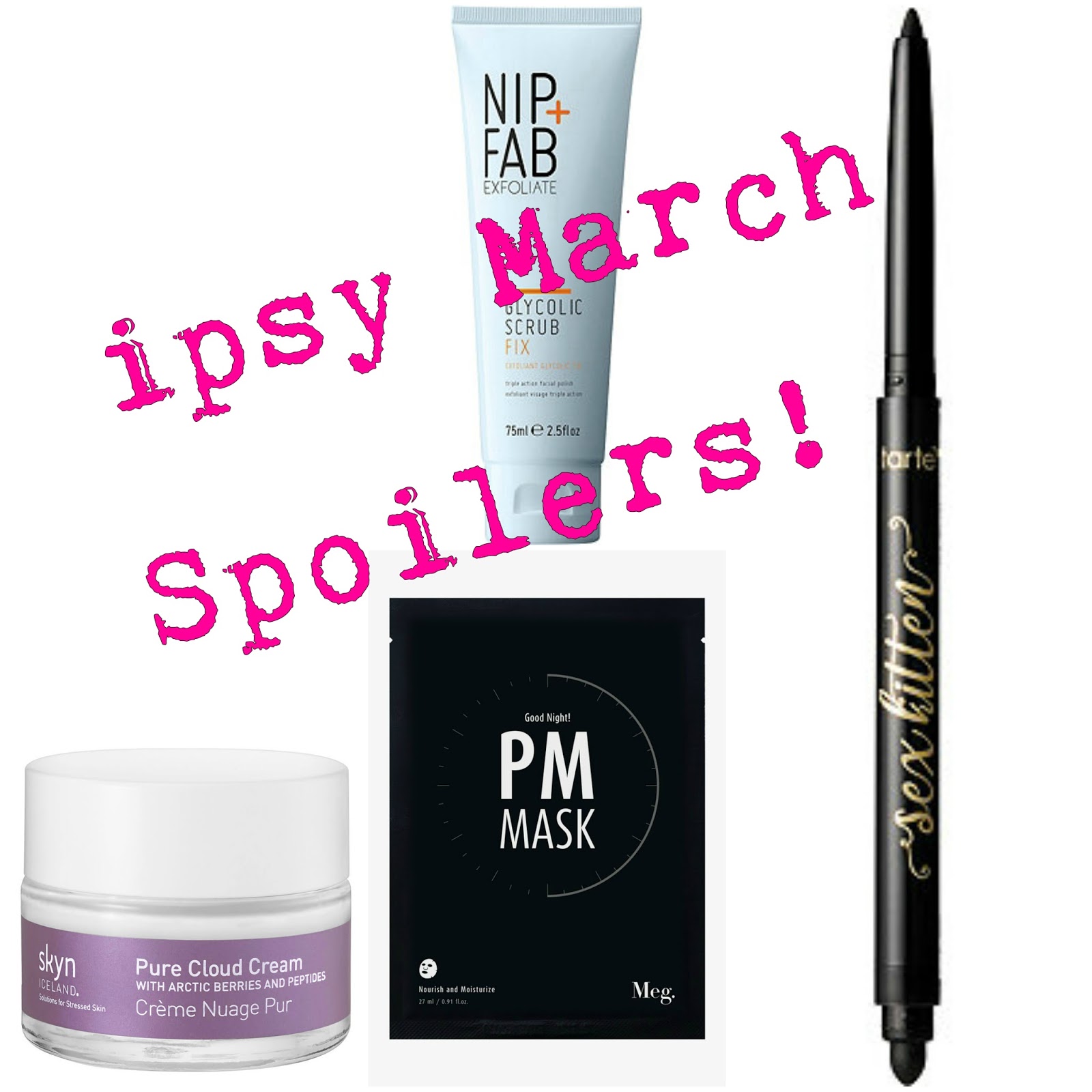 ipsy April Glam Bag Spoiler 3/12/18