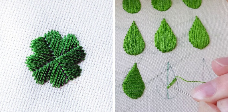 Mẫu thêu bót hạt