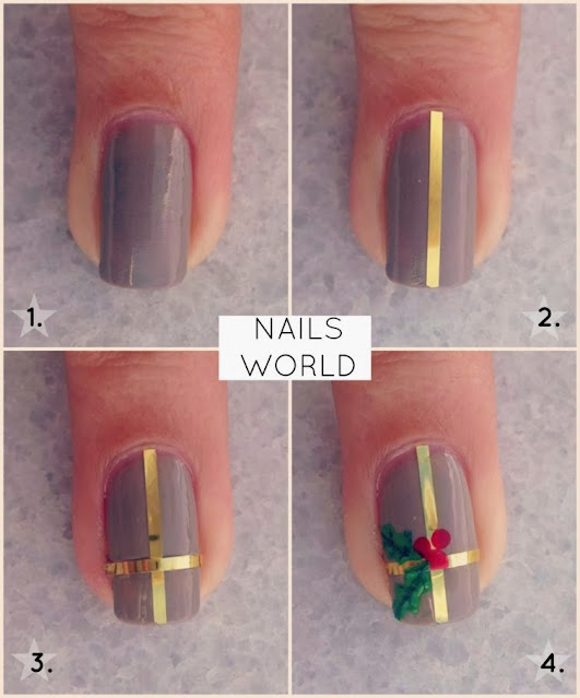 Χριστουγεννιάτικα νύχια!