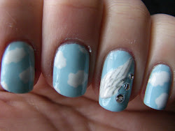 angel wings nail hope guys