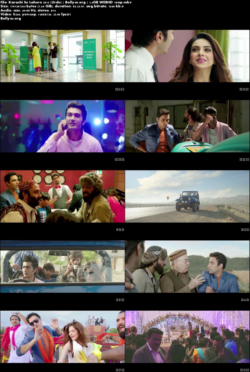 Karachi Se Lahore 2015 HDRip 1080p Urdu Pakistani Movie 1.6Gb Download