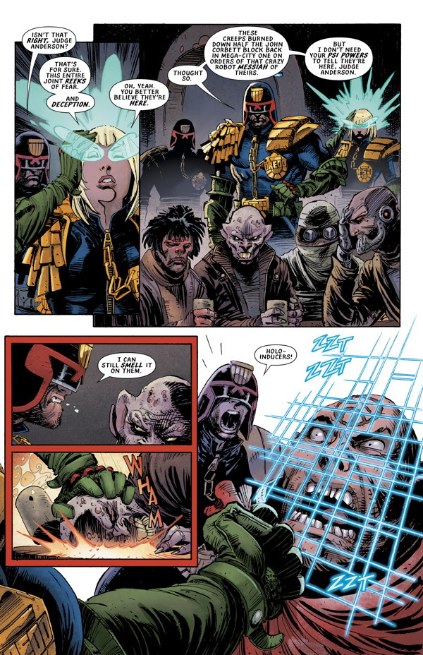 Predator vs. Judge Dredd vs. Aliens #4 :: Profile :: Dark Horse Comics
