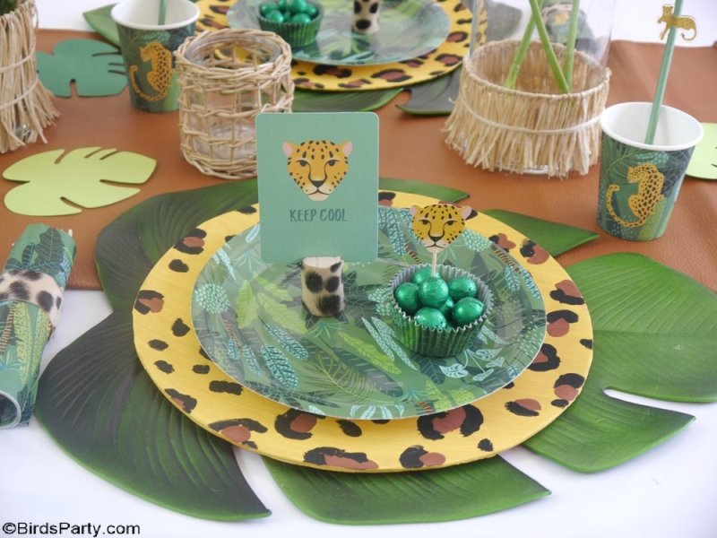 Jungle Party Ideas and DIY Decor Party Ideas Party Printables Blog