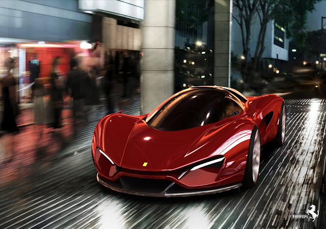Ferrari Xezri Concept Car by Samir Sadikhov