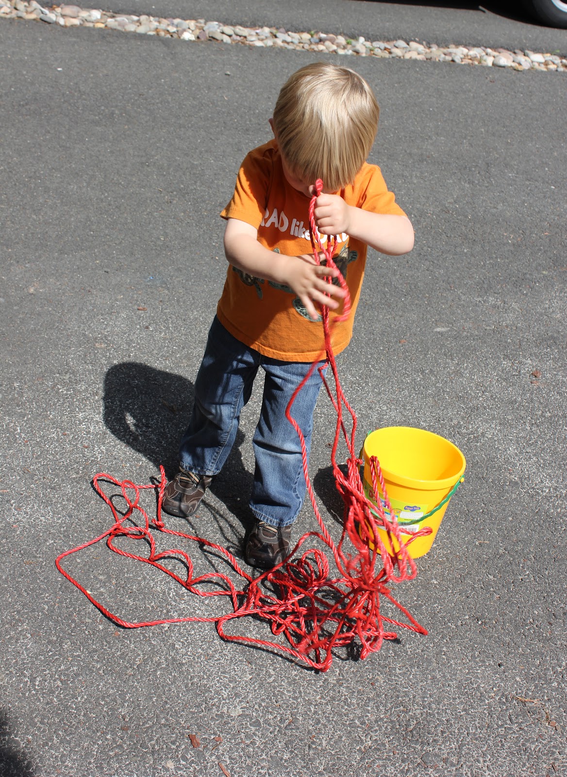 Bucket and a rope - Recycling Center