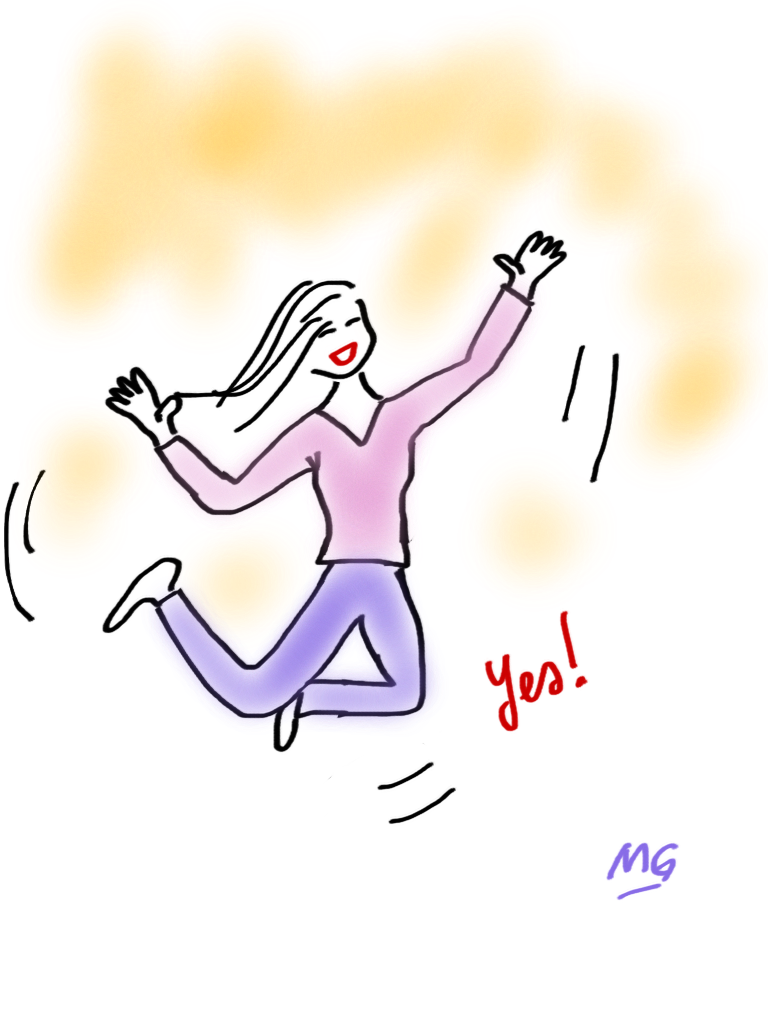 clipart woman jumping for joy - photo #16