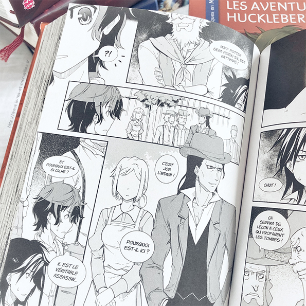 Manga jeunesse : Les aventure de Tom Sawyer et de Huckleberry Finn