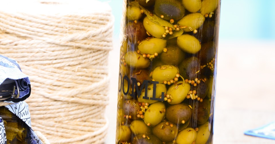 Mediterranean Marinated Olives LEBANESE RECIPES