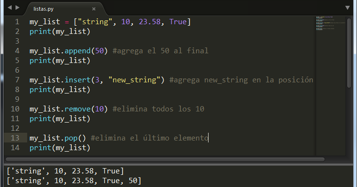 Programación, tecnología y seguridad: 8. Arreglos en Python