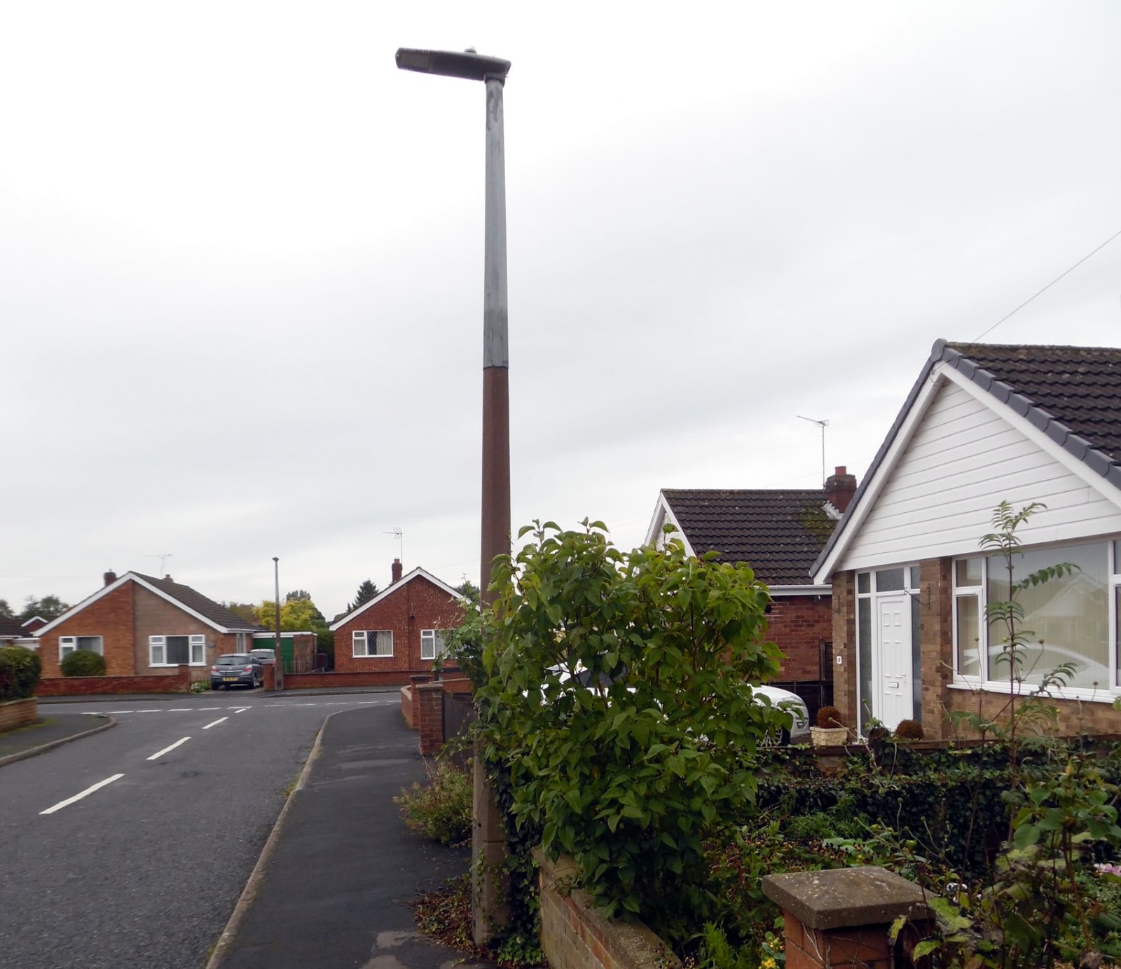 Concrete street sale lights