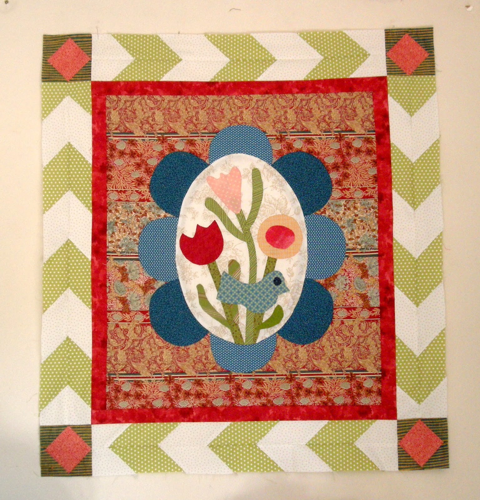 Quilty Folk Two MedallionStyle Quilts in Progress