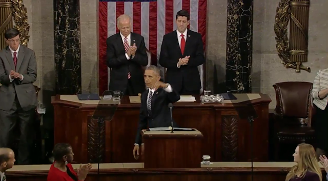 Barack Obama is done! State of the Union 2016 Barack Obama finished speech