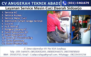 Layanan Service Mesin Cuci Daerah Sidoarjo 