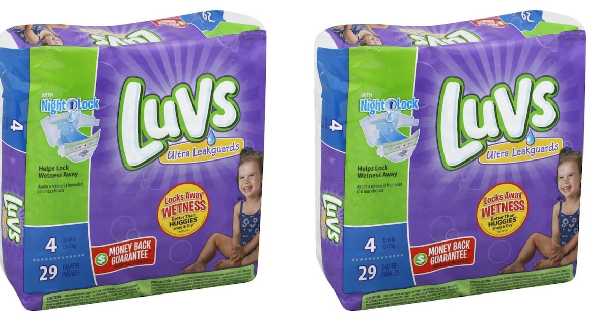 Luvs Ultra Leakguards Diapers 4.97 Per Pack!