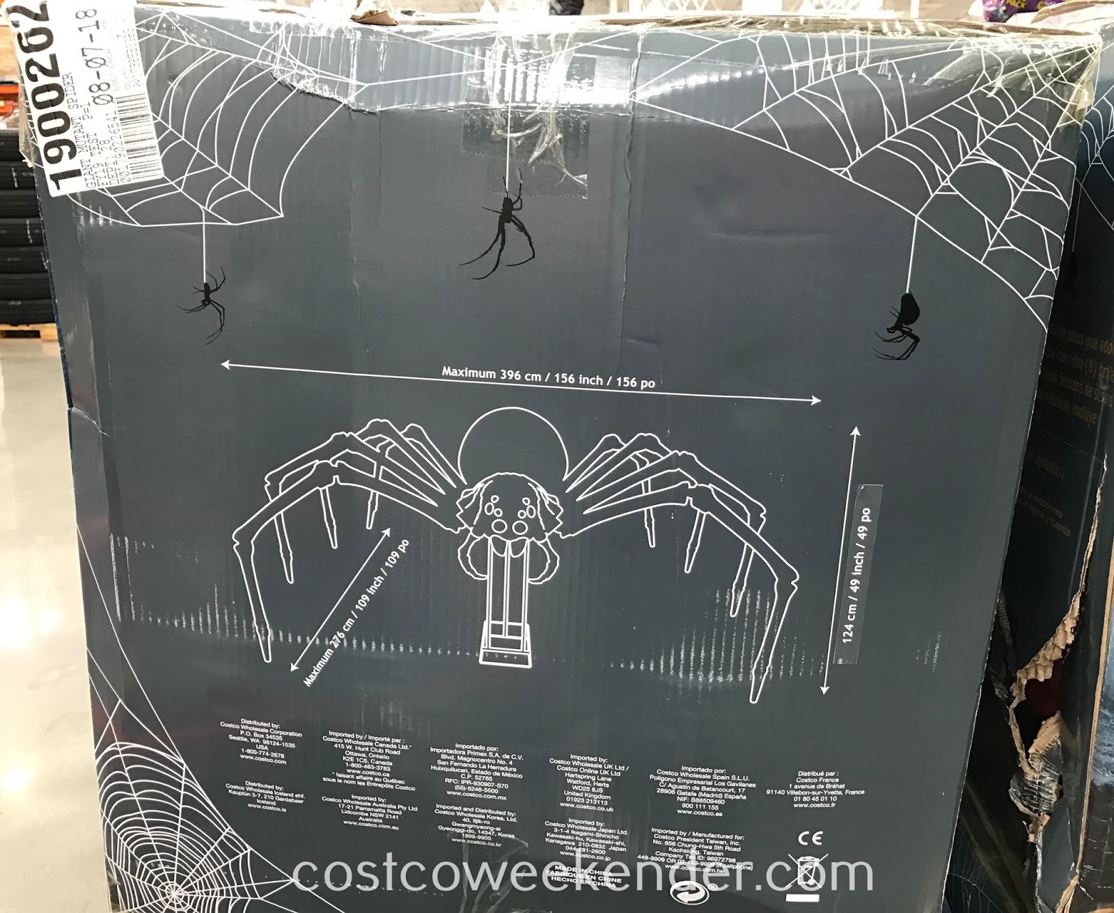 Giant Mutant Spider Costco Weekender