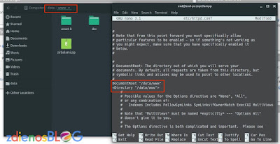 Custom htdocs folder location XAMPP di Manjaro Linux