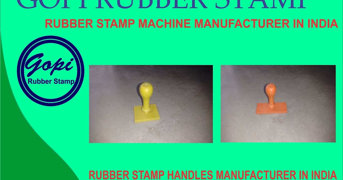 Gopi Rubber Stamp Rubber stamp machine manufacturers, Rubber Stamp
