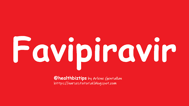 What is Favipiravir? | @healthbiztips