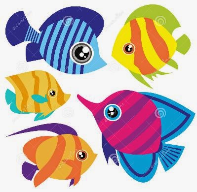 GAMBAR IKAN  KARTUN LUCU  KUMPULAN GAMBAR ANIMASI  IKAN  