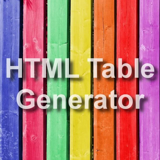 Tool Gratis Pembuat Table dalam kode HTML