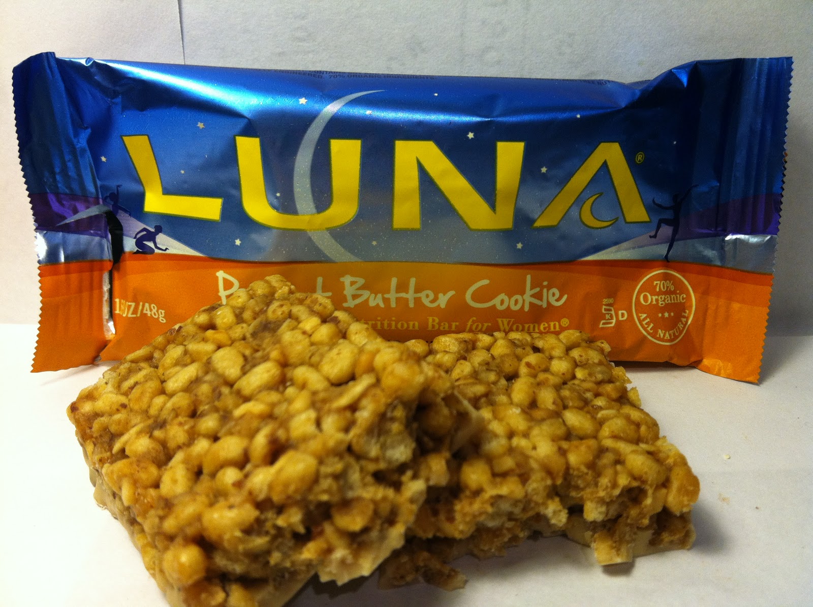 Crazy Food Dude Review LUNA Peanut Butter Cookie Nutrition Bar