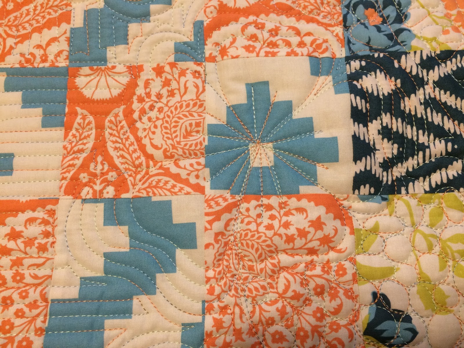 Debby Brown Quilts St. Louis 16 patch crowdsourced quilting