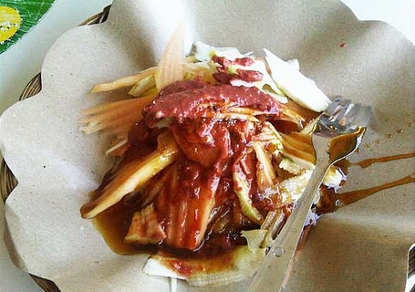 Rujak Mangga Kuliner Khas Lombok