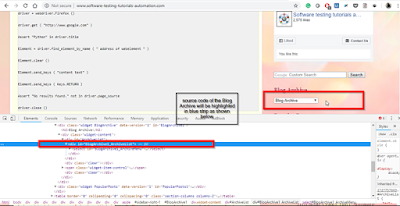 selenium locate element by id