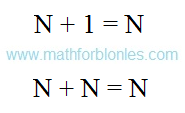 The set of natural numbers. Mathematics For Blondes.