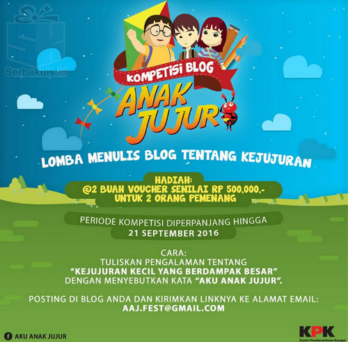 Lomba Menulis Blog Tentang Kejujuran Lomba Menulis Blog Tentang Kejujuran