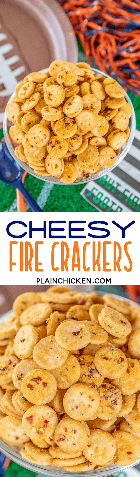 Cheesy Fire Crackers - Football Friday | Plain Chicken®