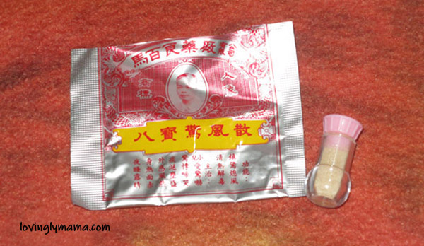 startle reflex in infants - traditional chinese medicine - TCM - babies - parenting - Chinese tradition - Chinese culture - teething powder - startle reflex powder -  - Bacolod mommy blogger