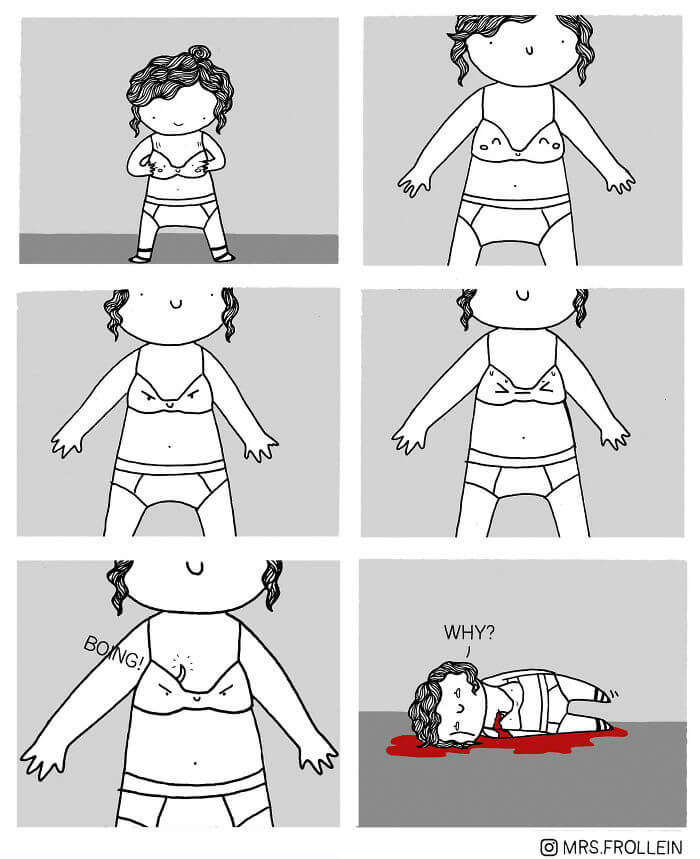 40 Hilarious Comics About How A Bra Can Ruin A Woman's Day - Stuff Men Will Never Understand 40 Hilarious Comics About How A Bra Can Ruin A Woman's Day - Stuff Men Will Never Understand