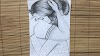 Valentines Day Drawing // How to draw a romantic couple cuddling // Easy pencil sketch