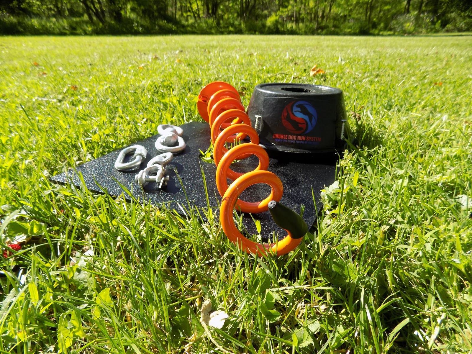 Helpful Articles Double Dog Run Strong, TangleFree Tie Outs for One