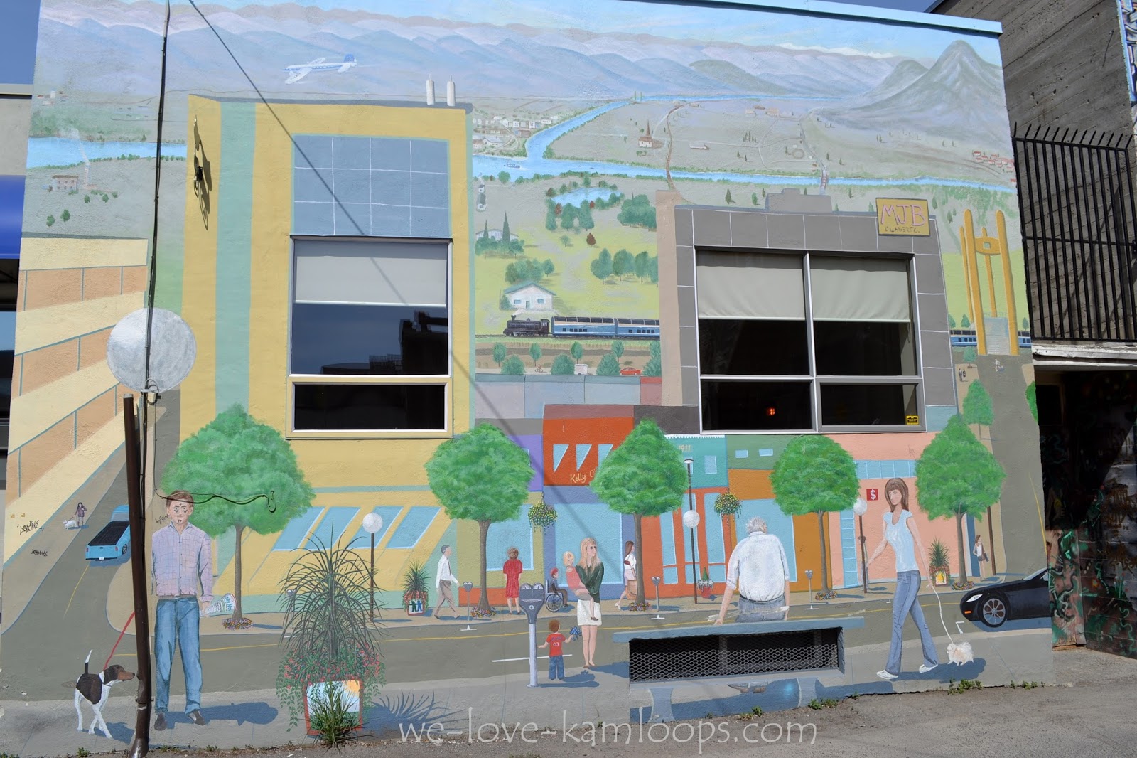 welovekamloops Murals Back Alley Art Gallery Kamloops, BC