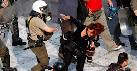 Jornalistas gregos são agredidos