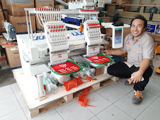 mesin bordir,CNY 2 kepala,mesin bordir komputer