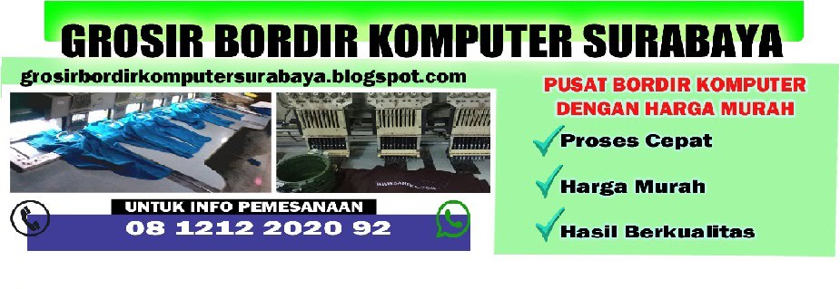 Jasa Bordir Komputer Surabaya