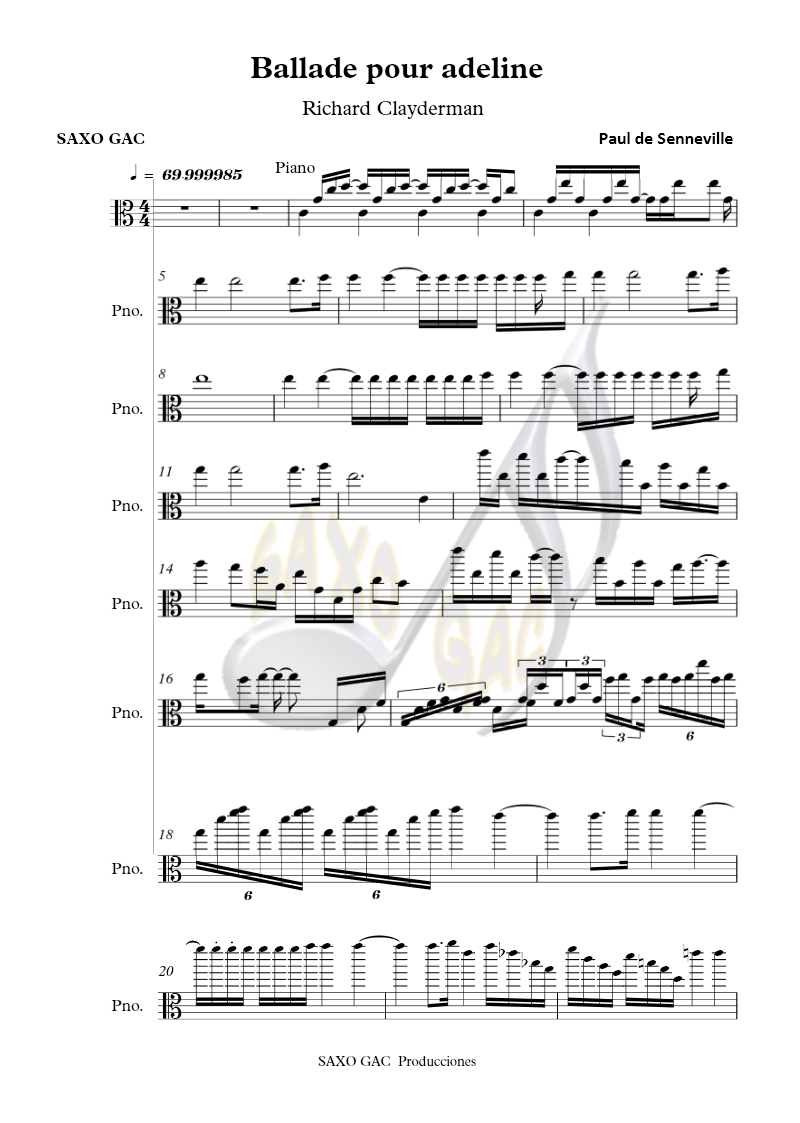 diegosax: Balada para Adelina (partitura animada)