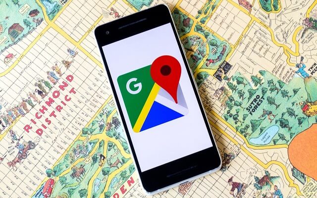 كيف يقوم جوجل ماب او خرائط جوجل بمعرفة اذا كان هناك ازدحام للسير في مكان معين ام لا