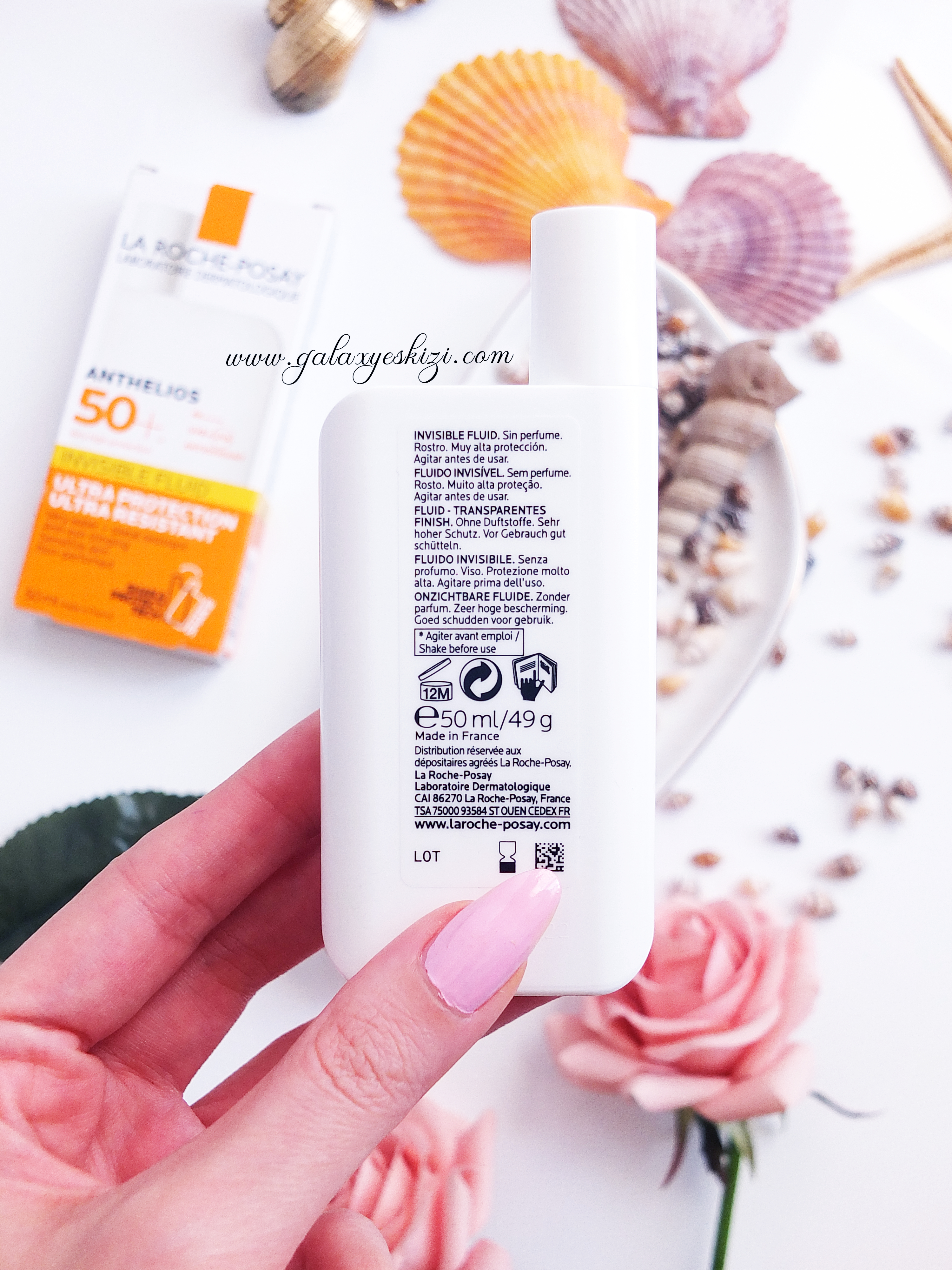 La Roche Posay Anthelios Invisible Fluid Spf 50 Gunes Kremi Galaxyeskizi Moda Dunyasi