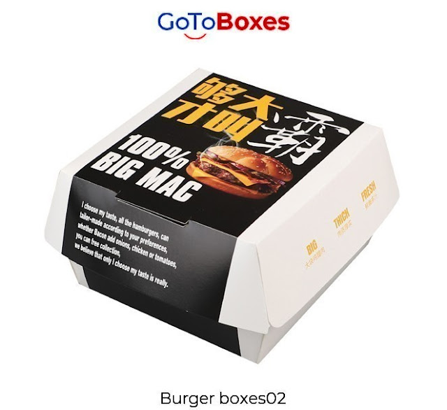 Customized Burger Box Packaging