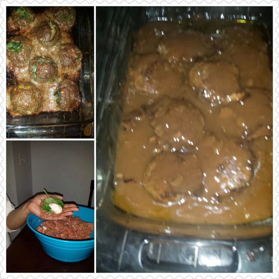 homemade beef patties topped with mushroom gravy Food Gasms Recipes