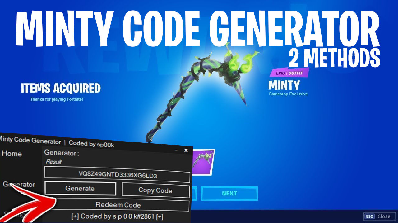 minty pickaxe code minty pickaxe code