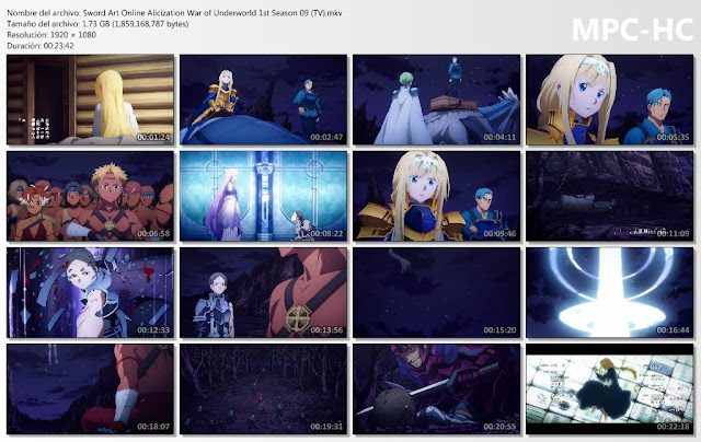 Sword Art Online Alicization War of Underworld 1st Season