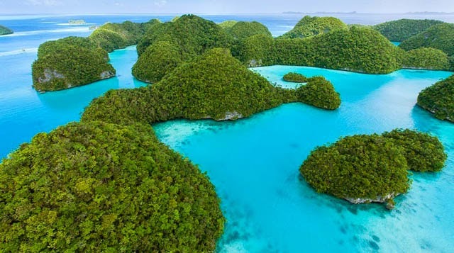 Las Islas Rocosas de Palau